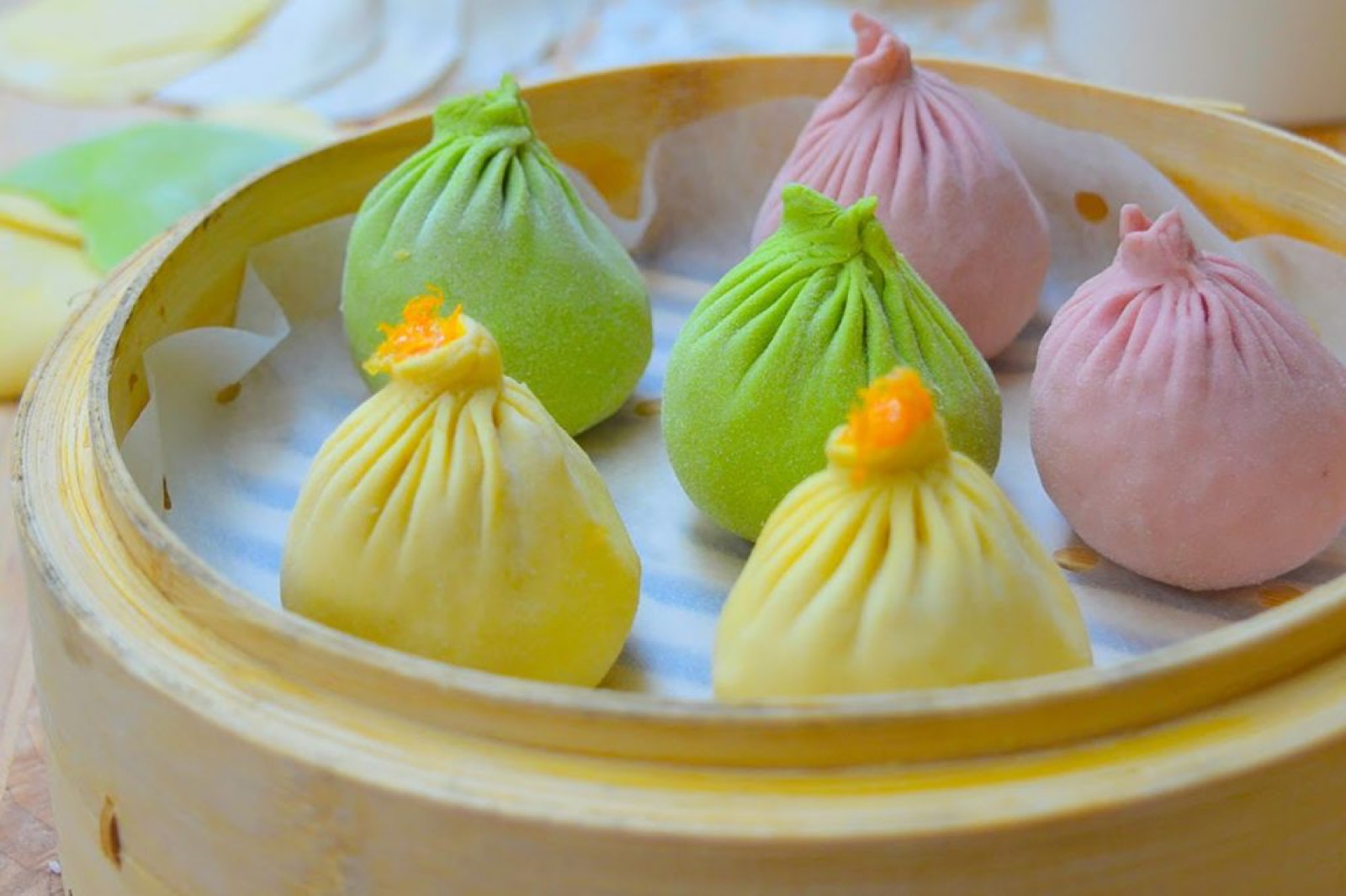 Garden special soup dumplings