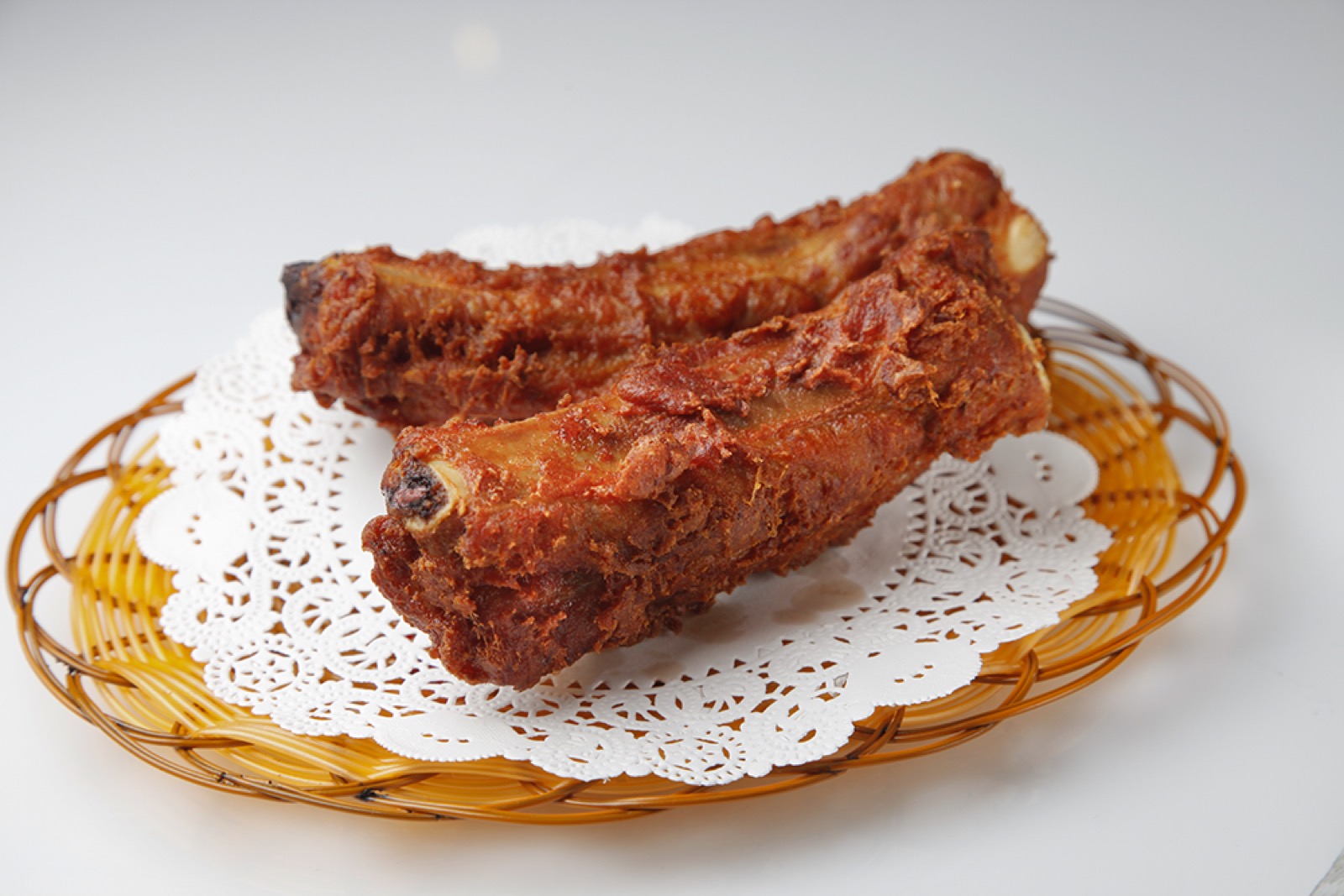 Special spare ribs with garlic sauce